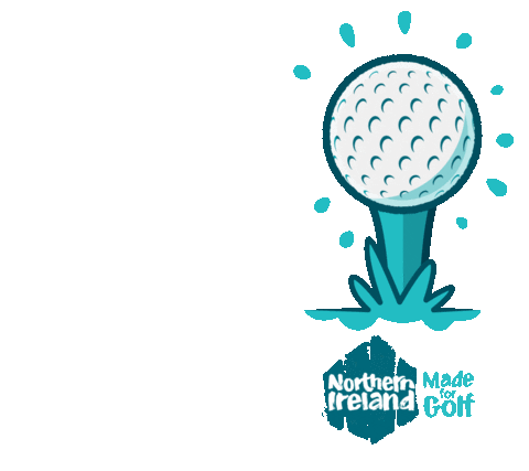 NIMadeForGolf giphyupload golf drive tee Sticker