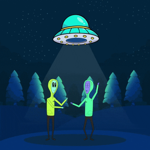 Happy Dance GIF by Lonely Aliens