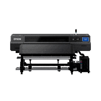 Machine Printer Sticker by Vink VTS