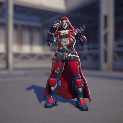 WashingtonJustice clapping overwatch reaper slow clap GIF