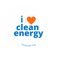 Heal Renewable Energy Sticker by Healthy Environment Alliance Of Utah