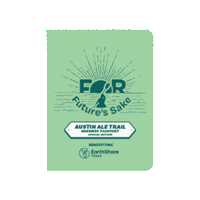 Beer Earth Sticker by Austin Ale Trail
