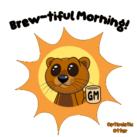 Coffee Sun Sticker by VeeFriends