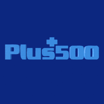 Plus500 giphyupload logo trading stocks GIF