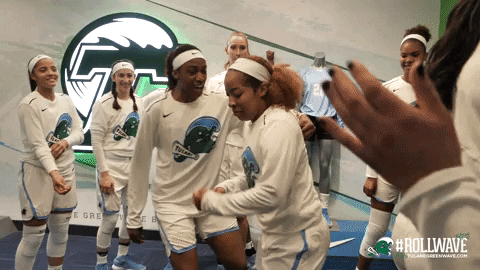 tulane rollwave GIF by GreenWave