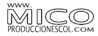 micoproduccionescol colombia empresa producciones audio visual Sticker