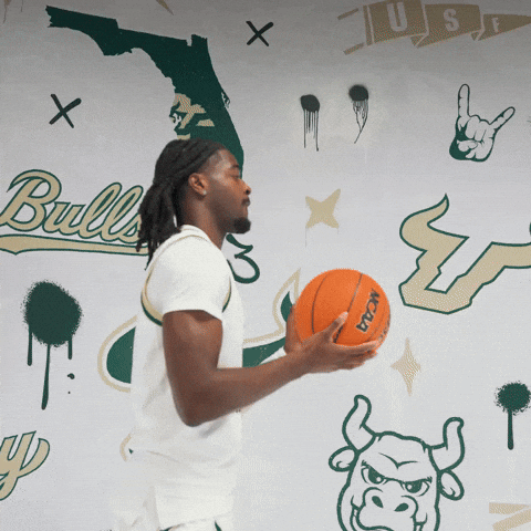 South Florida Basketball GIF by USF Athletics