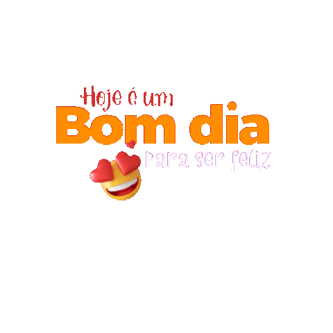 Bom Dia Feliz Sticker