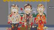 guts explode GIF by South Park 