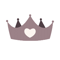 Crown Sticker by Hobby Bags