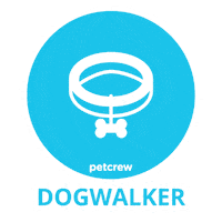 Dogwalker Sticker by Petcrew_co
