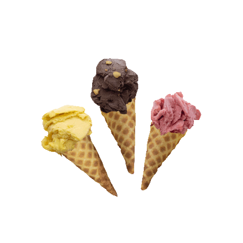Ice Cream Cup Sticker by Gusto Gelato Bali