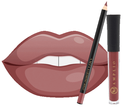 Makeup Lips Sticker by Amplio Beauty