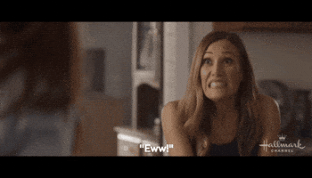 Schuyler Fisk Eww GIF by Hallmark Channel
