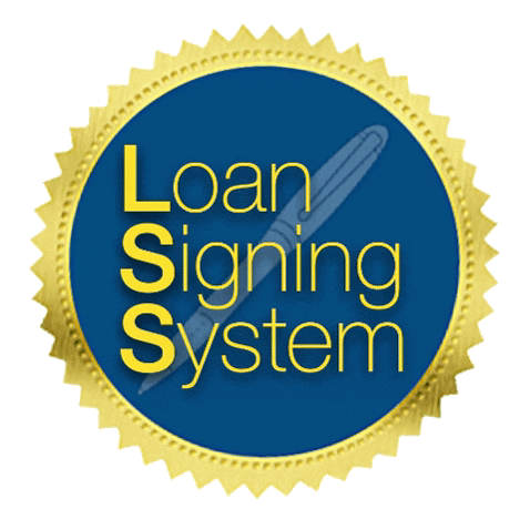 Notary Public Sticker by Loan Signing System