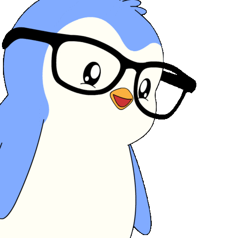 Sarcastic Take It Easy Sticker by Pudgy Penguins