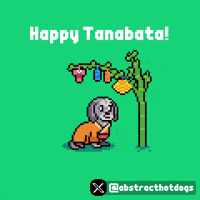 Star Festival Japan GIF by HotDogs