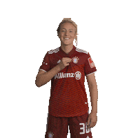 Carolin Simon Football Sticker by FC Bayern Women