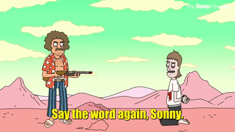 Doomlands GIF by The Roku Channel