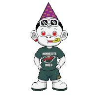 Minnesota Wild Hockey Celebration Sticker by Zhot Shop