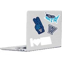 Laptop Nova Sticker by Villanova University