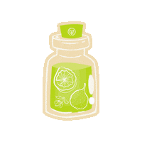 Botanicalessentialsid energy fresh dynamic brave Sticker