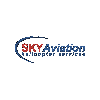 Skyaviationhelicopters helicopter elicottero skyaviation Sticker