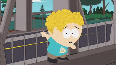 nervous heights GIF by South Park 