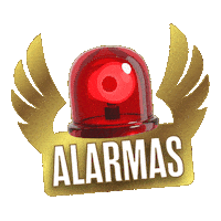 Alarmas Sticker by Javier Ceriani