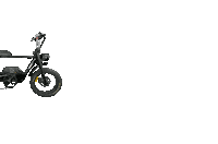 Skull Bandit Sticker by Spark Cycleworks