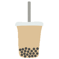 Bubble Tea Food Sticker