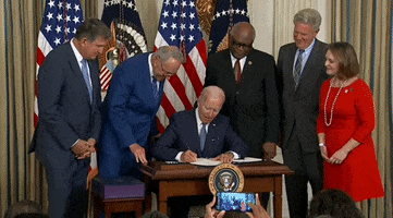 Signing Joe Biden GIF by GIPHY News