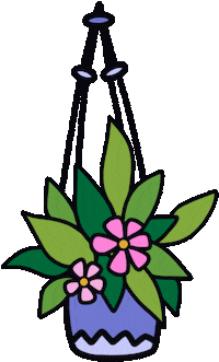 LexieAF flower plant garden Sticker
