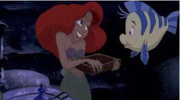 happy little mermaid GIF by Disney