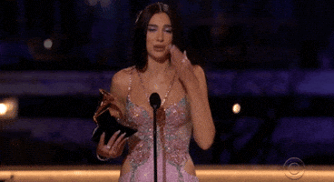 Dua Lipa Blow Kiss GIF by Recording Academy / GRAMMYs