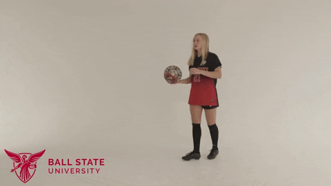 Throw In Heads Up GIF by Ball State University