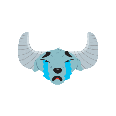 sad tears Sticker