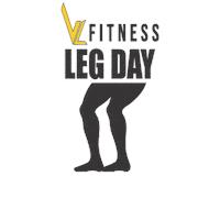 Academia Leg Sticker by VL Fitness