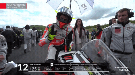 Wave Hello GIF by WorldSBK