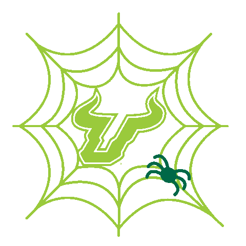 South Florida Halloween Sticker by University of South Florida