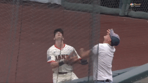 San Francisco Giants Wow GIF by MLB