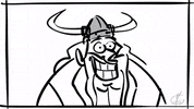 Excited Viktor Viking GIF by Minnesota Vikings