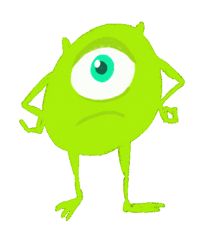 Eye Waiting Sticker