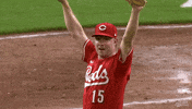 Shocked Celebration GIF by Cincinnati Reds
