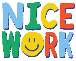 Nice Work Sticker by NPIRE