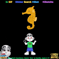 Deep Water Seahorse GIF by Zhot Music