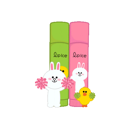mentholatumlipcaremy giphyupload line friends lipice mentholatum Sticker