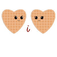 I Love You Hearts Sticker