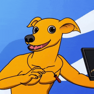 Shiba Inu Surfing GIF by MILLI