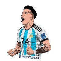 World Cup Football Sticker by Petit Mars